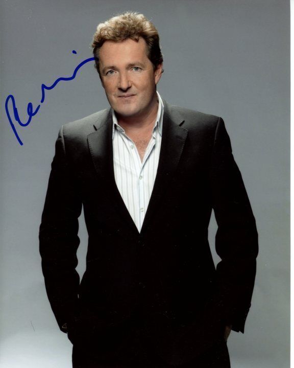 PIERS MORGAN signed autographed Photo Poster painting