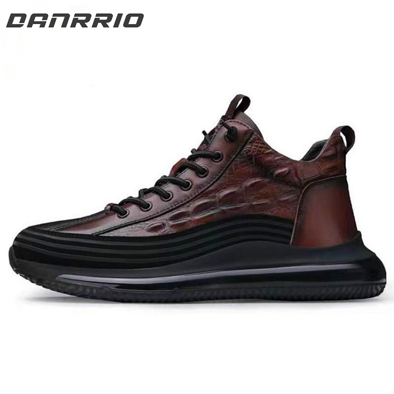 DANRRIO Brown Alligator Pattern Sneakers DANRRIO.COM DANRRIO