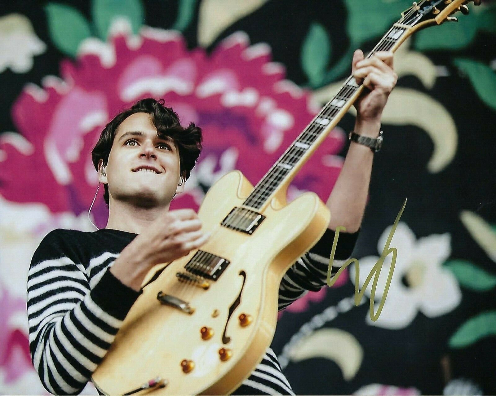 GFA Vampire Weekend * EZRA KOENIG * Signed 8x10 Photo Poster painting COA