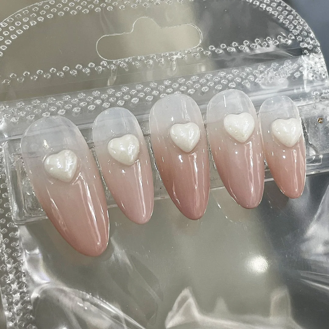 1Bag Mixed Colourful Heart Star Pearl Heart Nail Art Decorations Accessory Soft Nail Art Jewelry Manicure Accessories