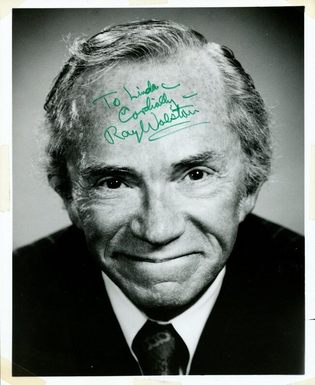 RAY WALSTON Signed Photo Poster painting