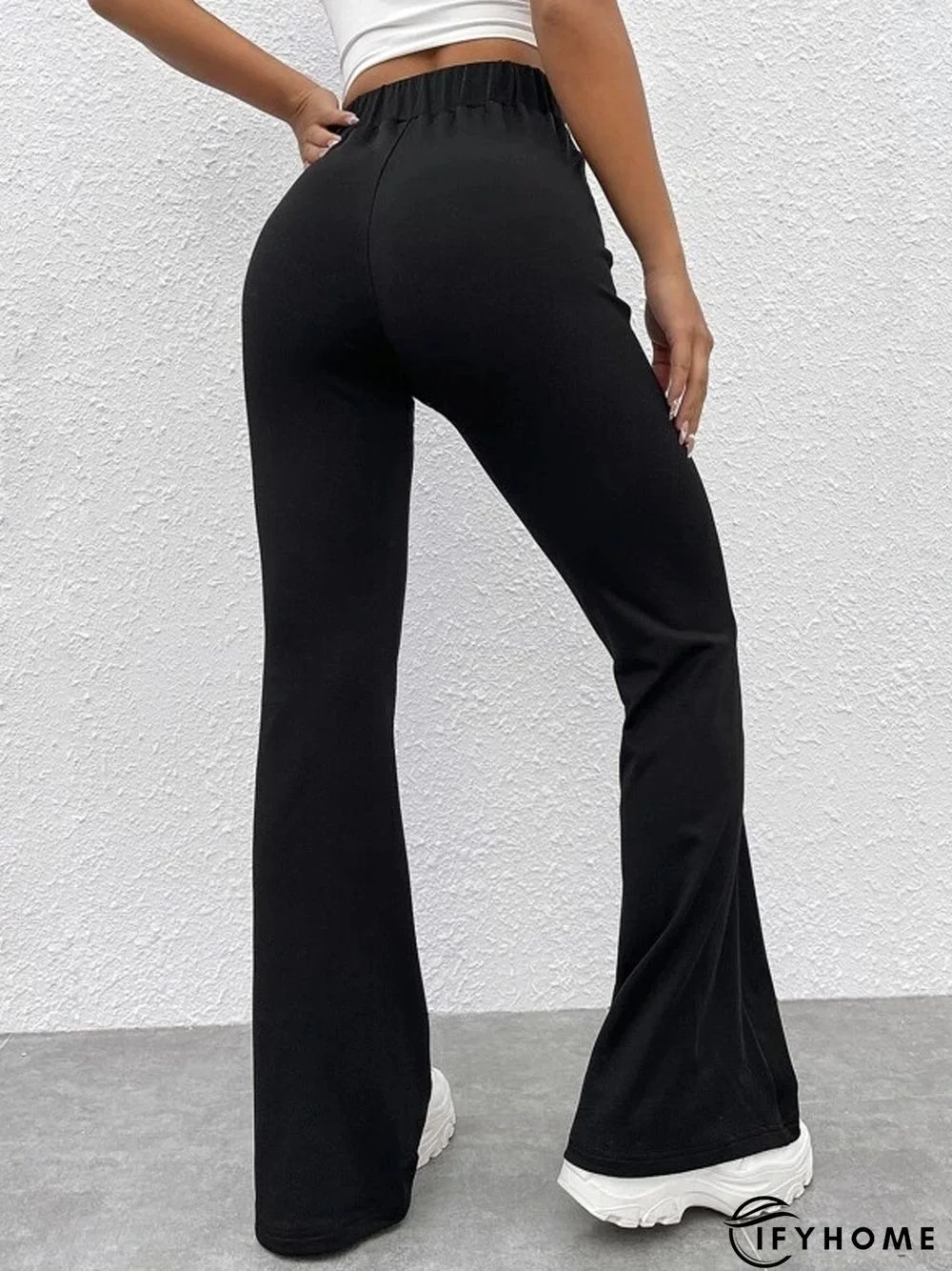 Loose Plain Casual Casual Pants | IFYHOME