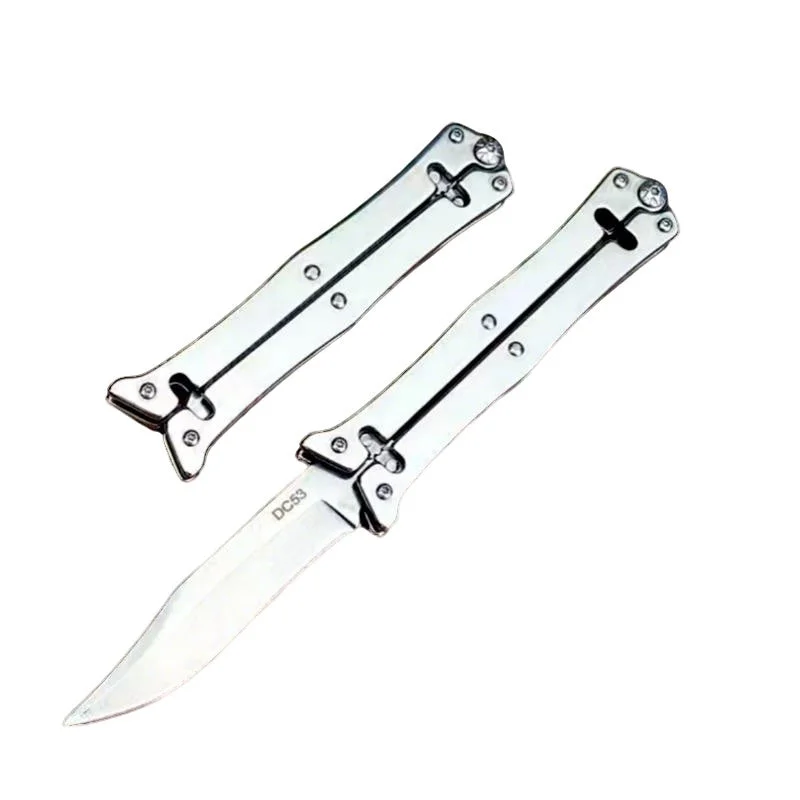 Full-Steel Mechanical Folding Knife - EDC Gadget