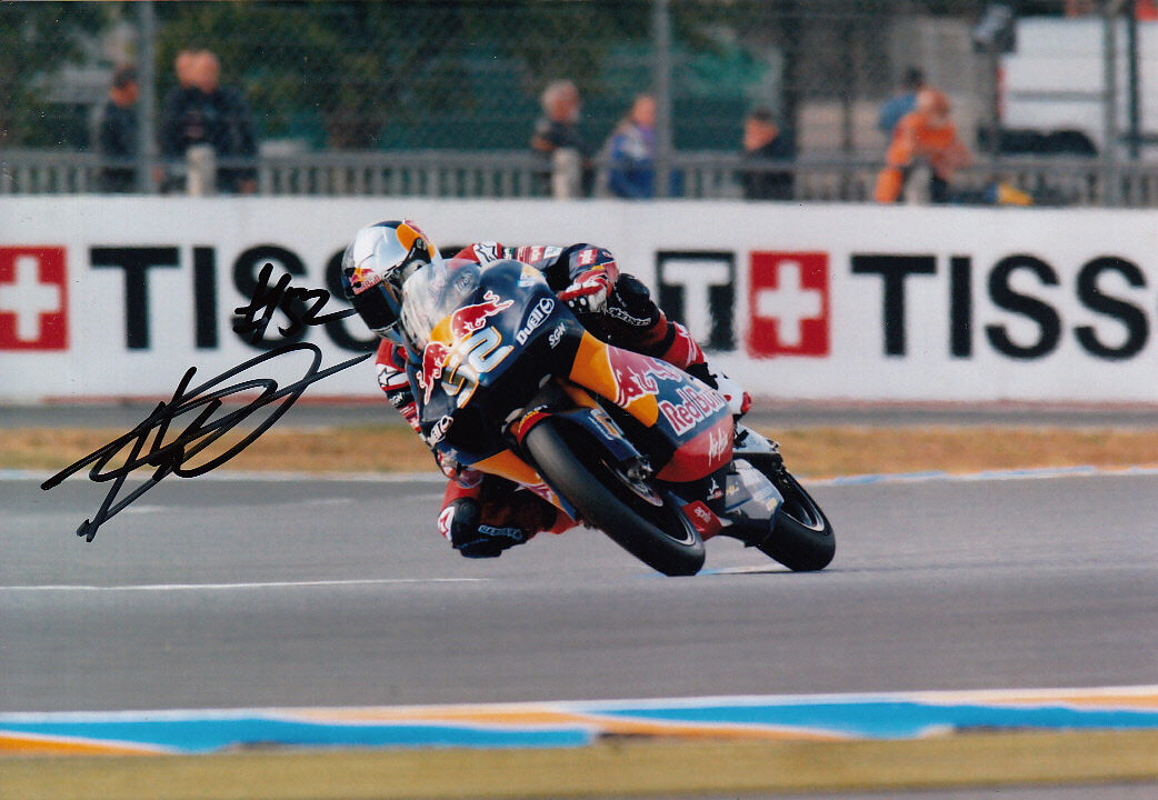 Danny Kent Hand Signed Red Bull Ajo Motorsport Aprilia 7x5 Photo Poster painting 125cc 2011.