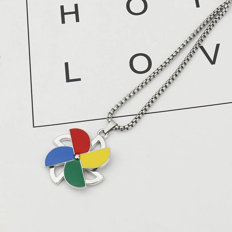 Hip-Hop Vintage Style Animal Letter Alloy Titanium Steel Plating Men’s Pendant Necklace Men Pendant Necklaces