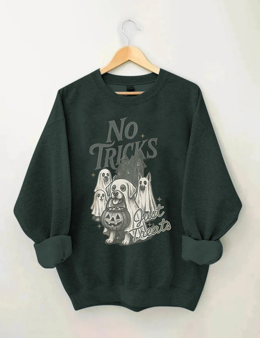 No Tricks Just Treats Sweatshirt