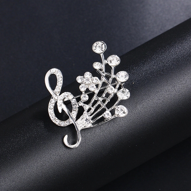 Elegant Pin Leaf Flower Butterfly Alloy Plating Inlay Rhinestones Pearl Women’S Brooches