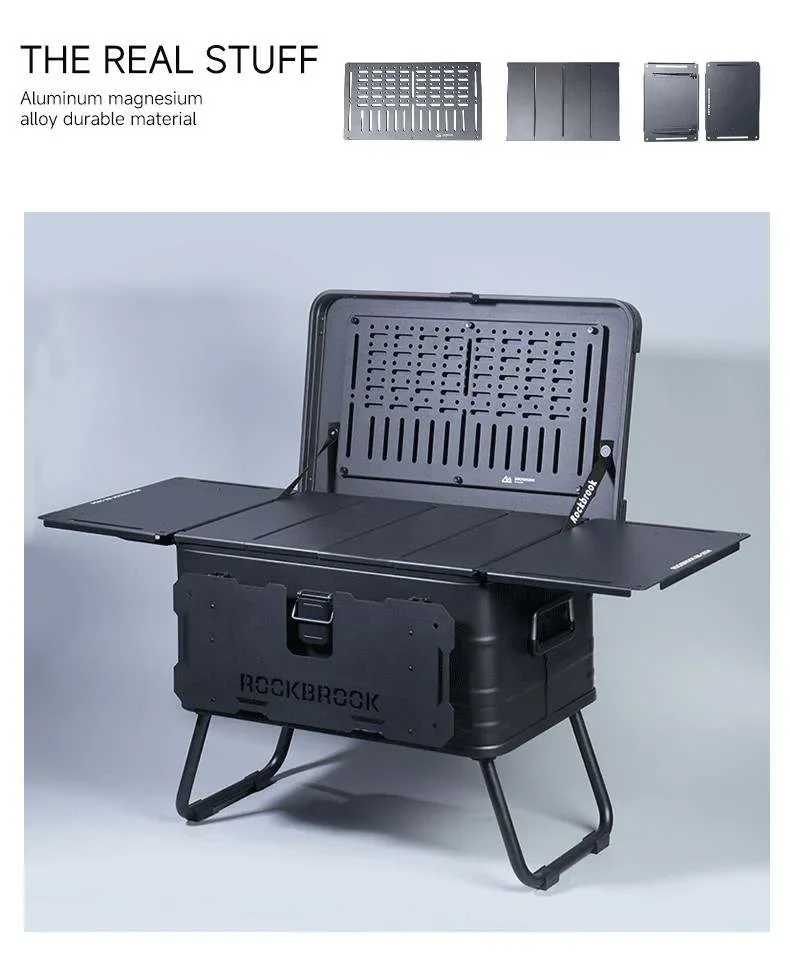 ROCKBROOK BX1024 50L Outdoor Kitchen Storage Box with Lid