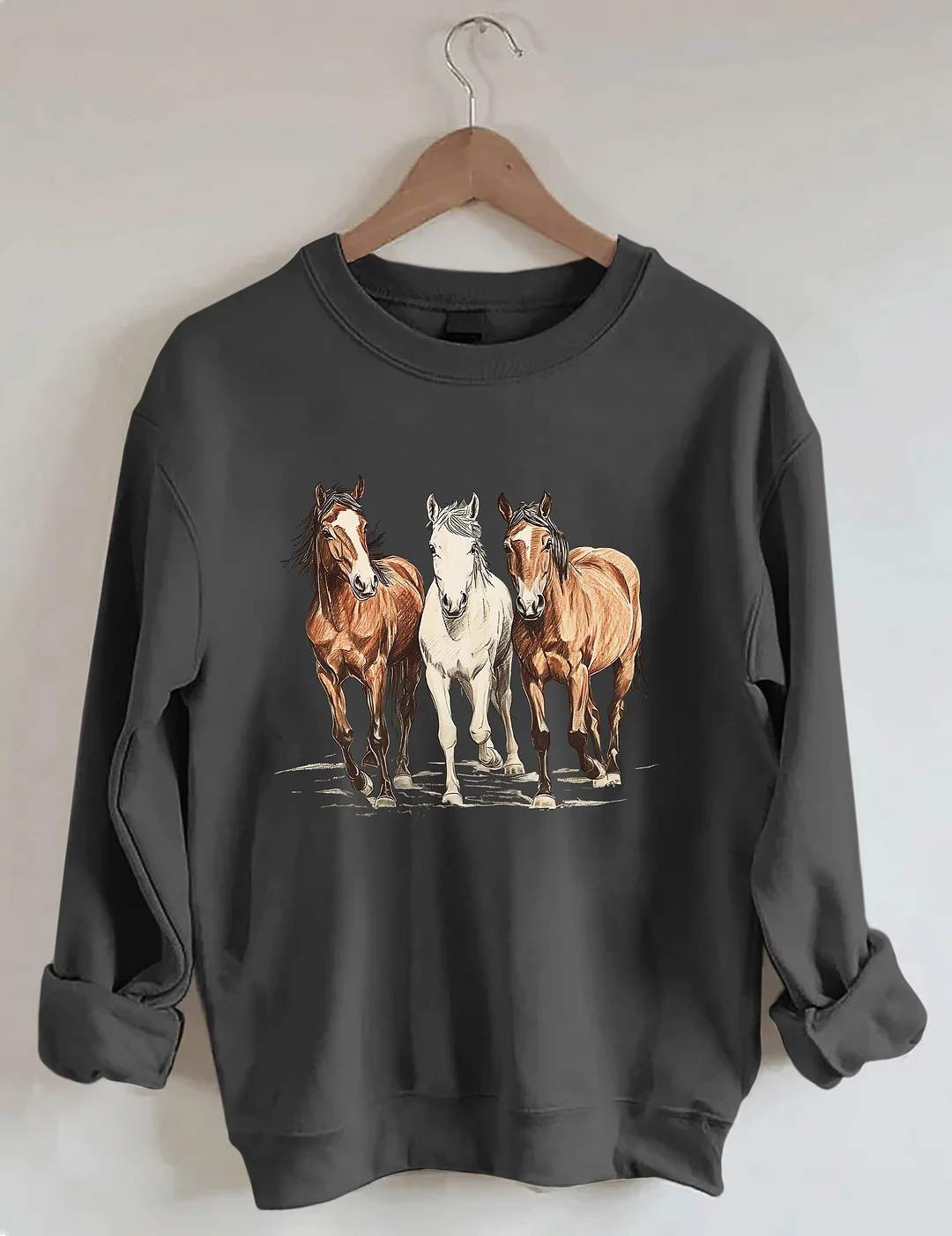 Western Horses Sweatshirt