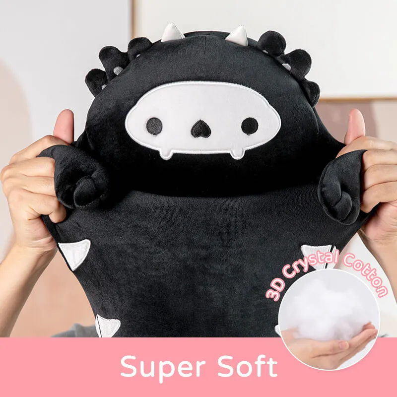 Axolotl Stuffed Animals Plushies: Creepy & Scary Giant Black