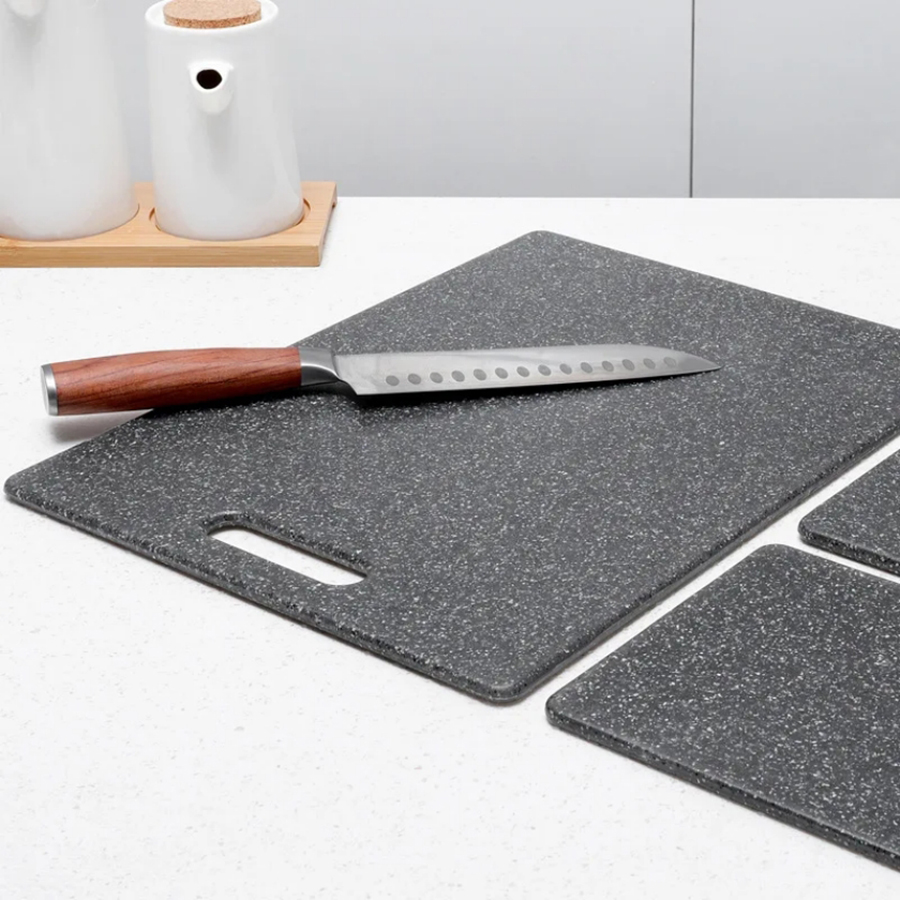 Likron Watches Premium Marble-Texture Kitchen Cutting Board