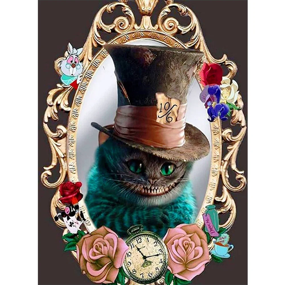 Alice In Wonderland Clocks Diamond Painting 