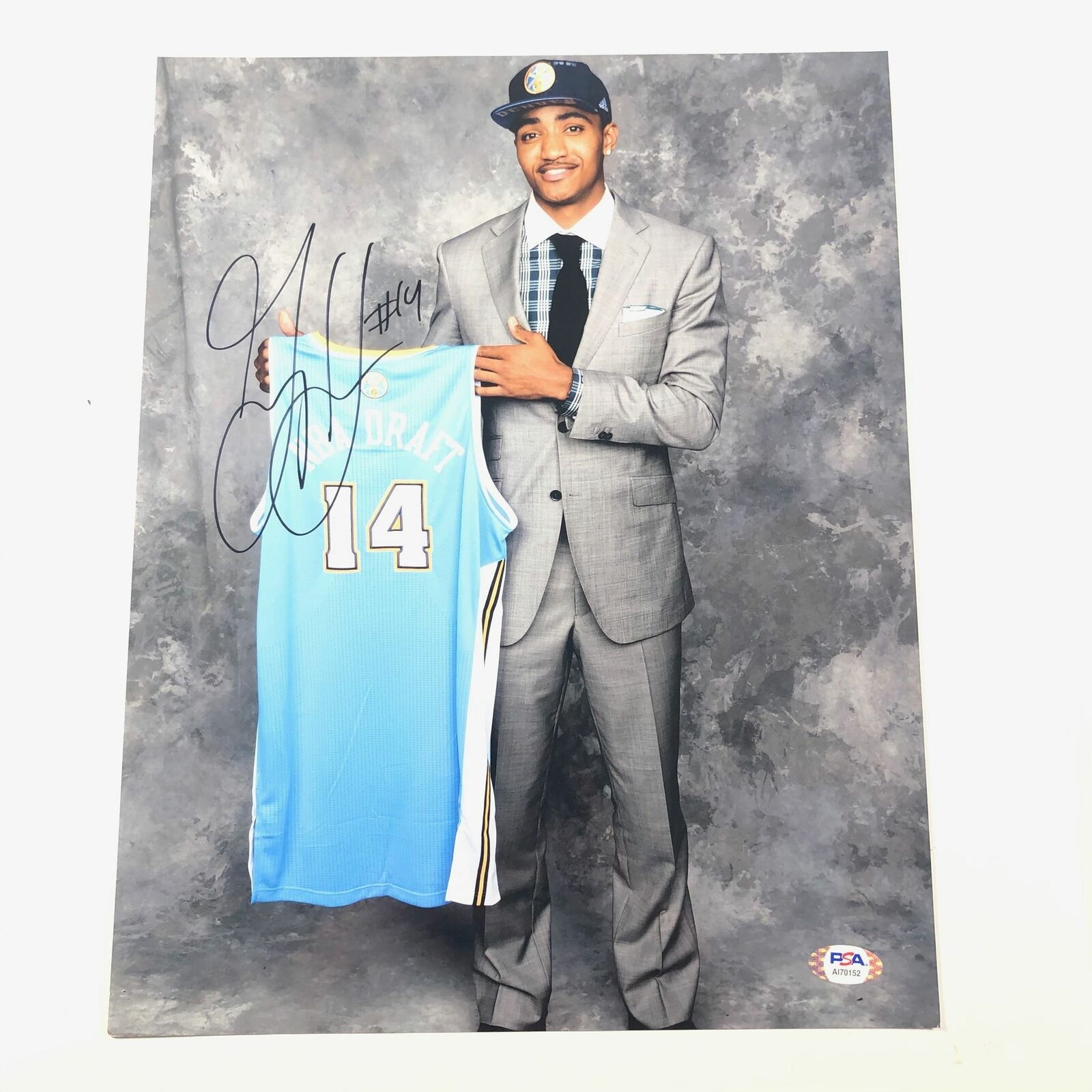 Gary Harris Signed 11x14 Photo Poster painting PSA/DNA Denver Nuggets Autographed