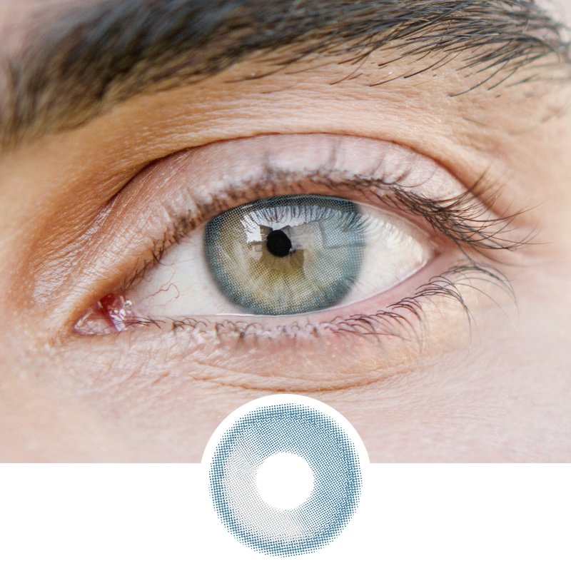 Men'Silver Sky Crescent(12 months) contact lenses