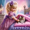 Adorable Children-Full Round Diamond Painting 40*40CM