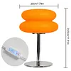 Mid Century Modern Desk Lamps Reusable Intage Dimmable Bedside Small Lamps USB Rechargeable Aesthetic Cute Table Light Unique Home Mushroom Decor