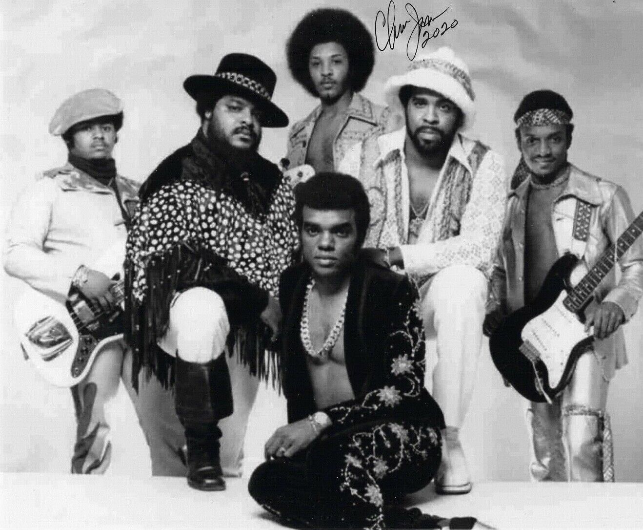 * CHRIS JASPER * signed autographed 8x10 Photo Poster painting * THE ISLEY BROTHERS * COA * 2