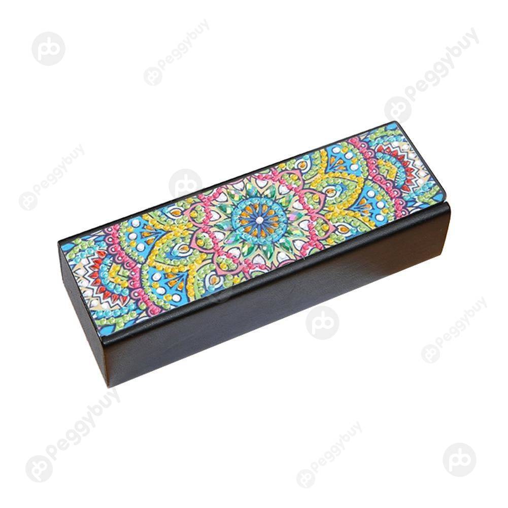 

Mandala-DIY Creative Diamond Glasses Storage Box, 501 Original