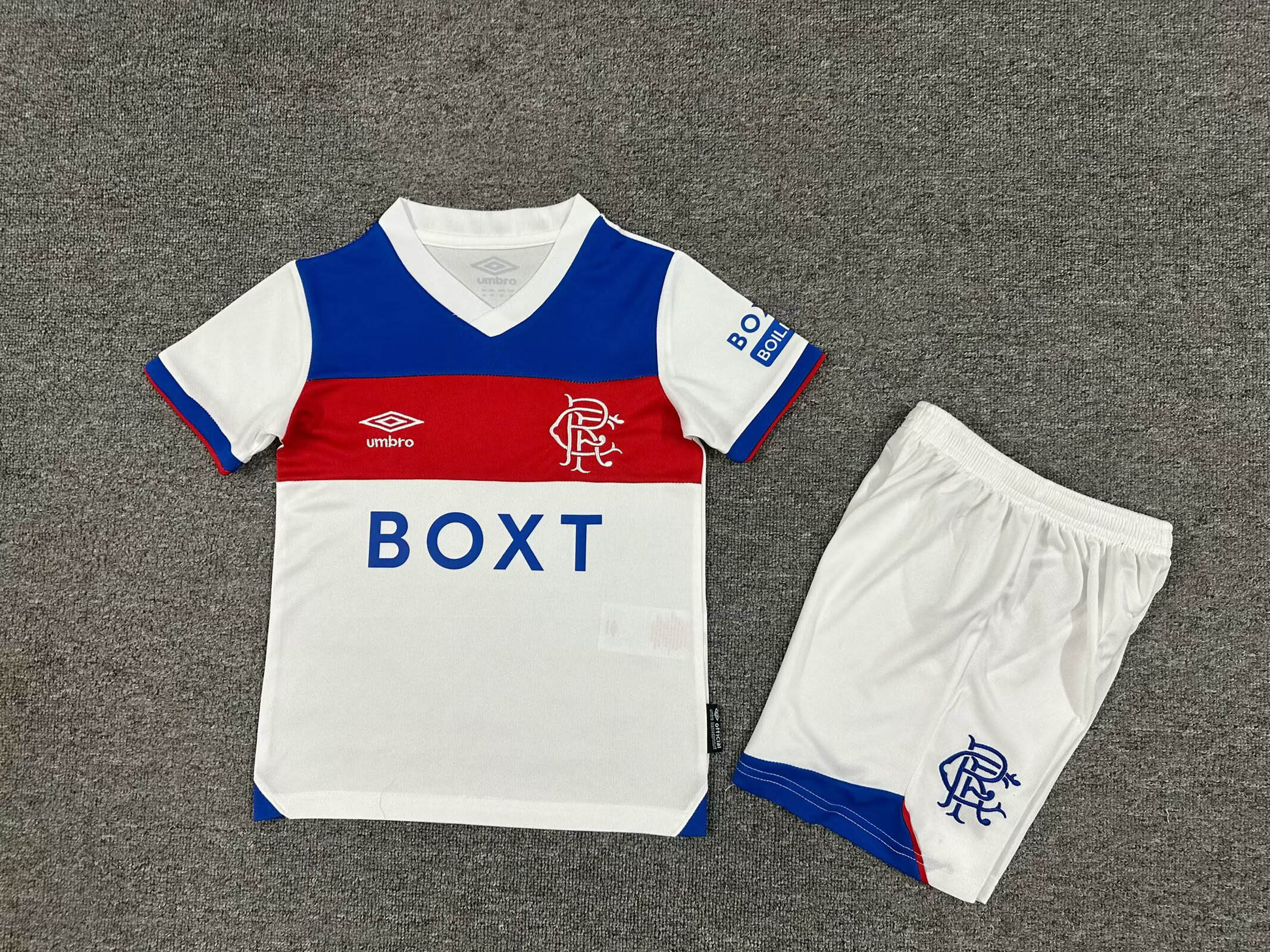2025-2026 KIDS Rangers Away Football Shirt 1:1 Thai Quality- Maxi Kit