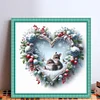 Love Snow Scene-11CT Stamped Cross Stitch 45*45cm/17.72*17.72in tapestrymarket
