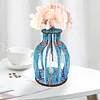 Vase Mandala En Bois-Ornement De Bricolage