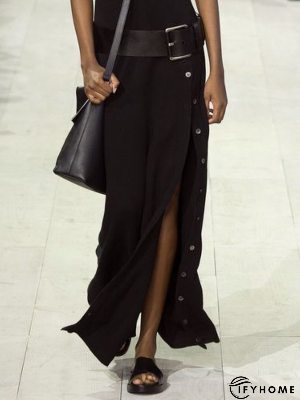 Casual Sleeveless Round Neck Dress | IFYHOME