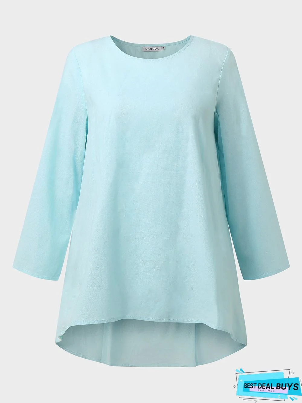Women U-Neck Cotton Top
