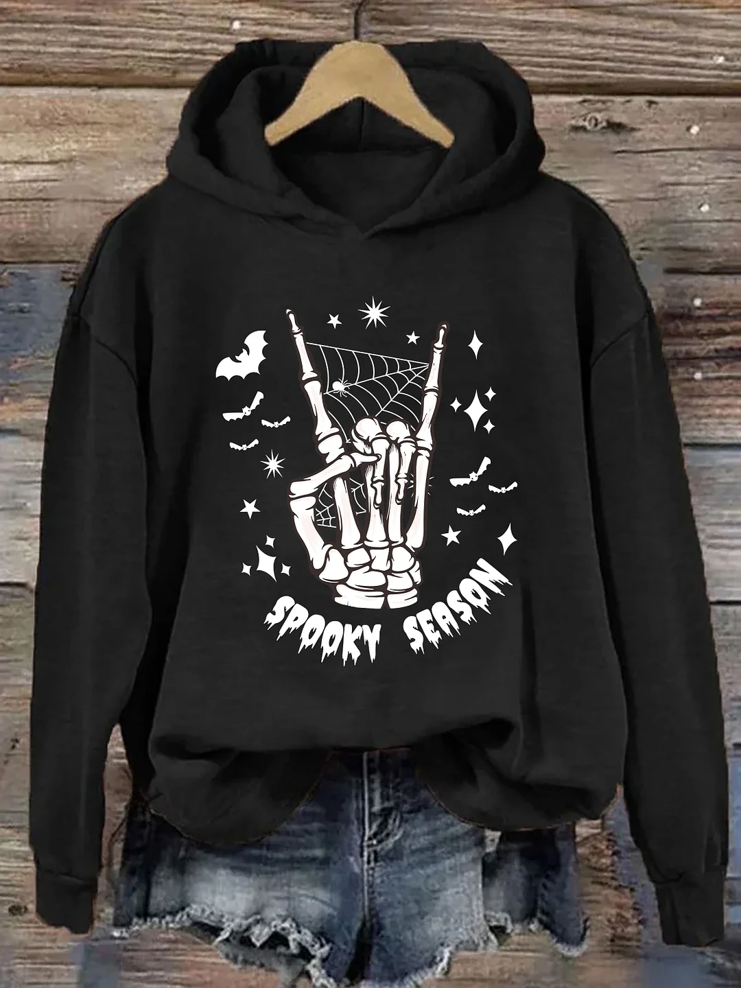 Spooky Season Skeleton Halloween Hoodie