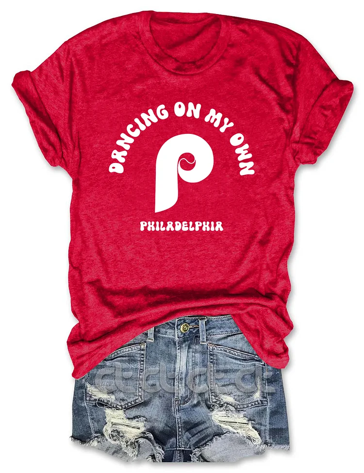 Philadelphia Phillies Dancing On My Own T-Shirt-mysite