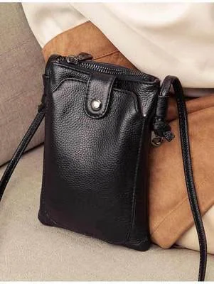 2021 New Arrival Women Shoulder Bag Genuine Leather Softness Small Crossbody Bags For Woman Messenger Bags Mini Clutch Bag 530-1
