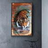 Diamond Painting-DIY Full Round Drill Tiger(70*40CM)