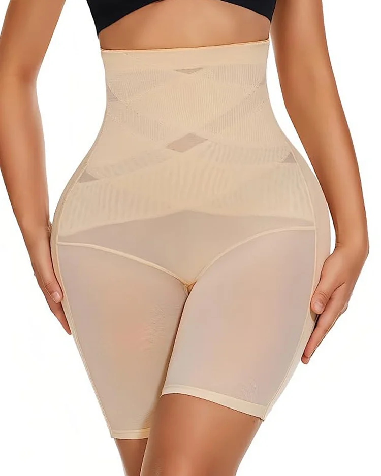Comfort High Waisted Body Shaper Shorts Seamless no Rolling Thigh Slimmer