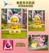 Eevee Family Cosplay Pikachu Enjoying Afternoon Tea Set - Pokemon Resin Statue - QN Studios