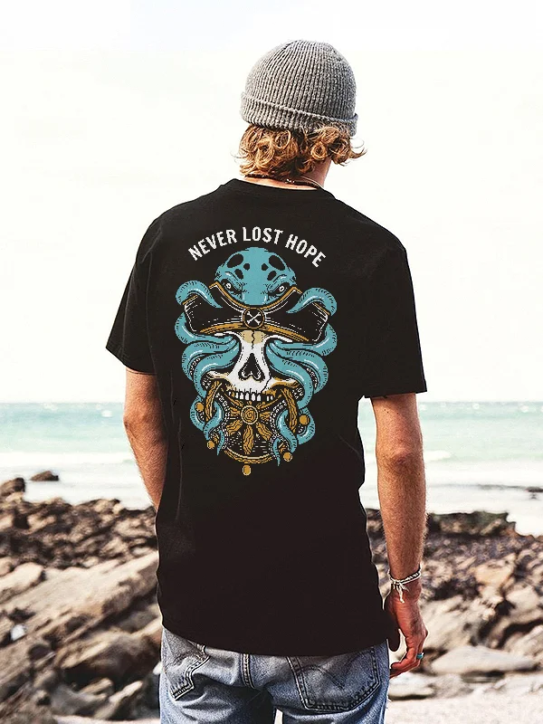 Never Lost Hope Printed Men's T-shirt