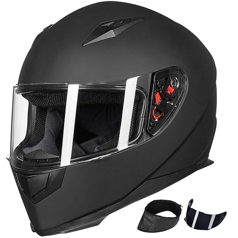 Full Face Motorcycle Street Bike Helmet