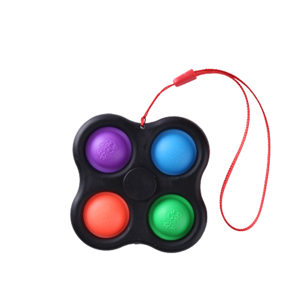

Four-leaf Black - Keychain Pendant, 501 Original