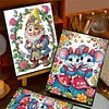 uk.everydayedeals 2Pcs A5 DIY Diamond Painting Notebook - Mouse