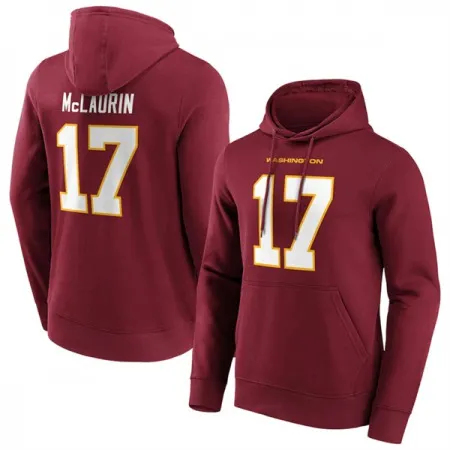 Men's Washington Commanders #17 Terry McLaurin Red Hoodie S097