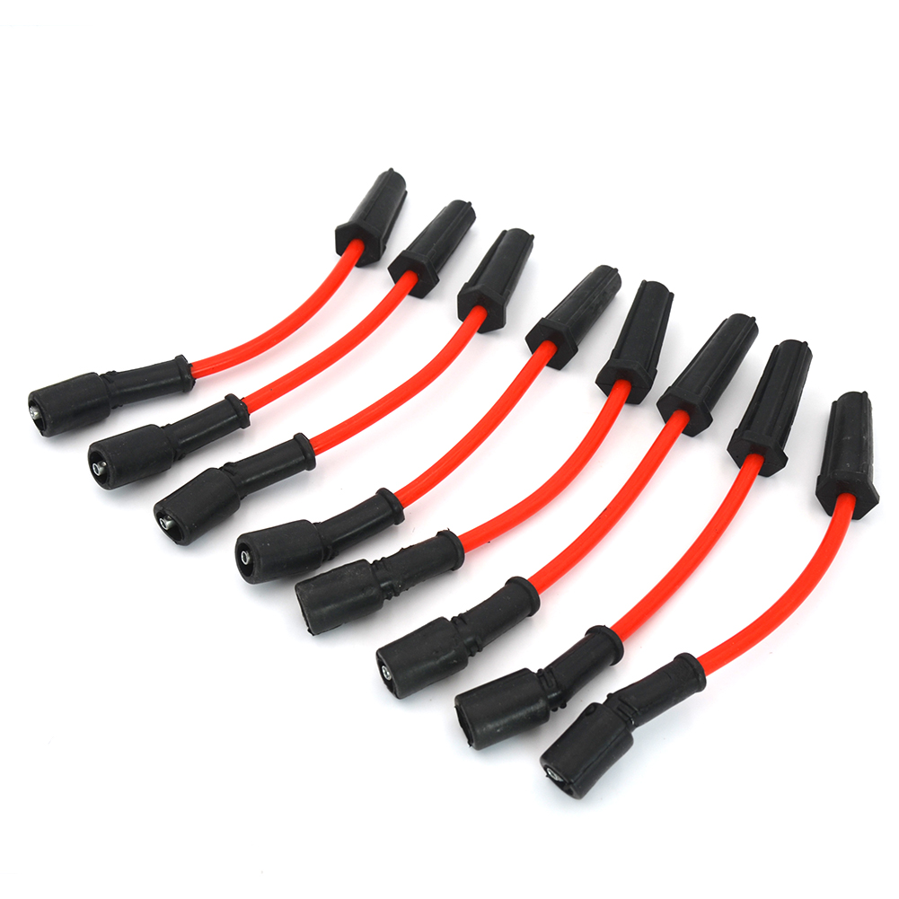 

8pcs 10mm Ignition Spark Plug Wires for GM Chevy LSx LS1 LS2 LS3 LS6 LS7, 501 Original