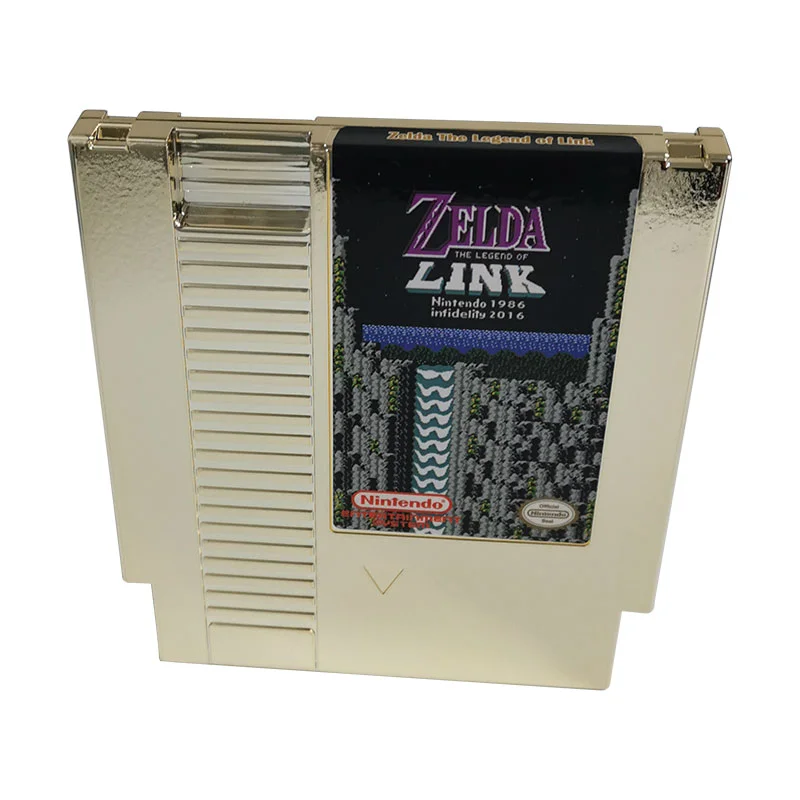 Zelda: The Legend of Link For Nintendo NES - 8 Bit Game Cartridge