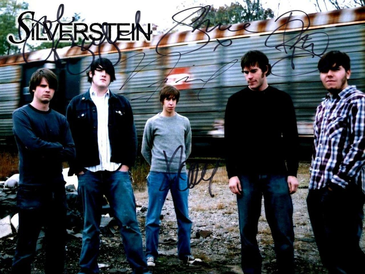 Silverstein Band SIGNED AUTOGRAPHED 10 X 8