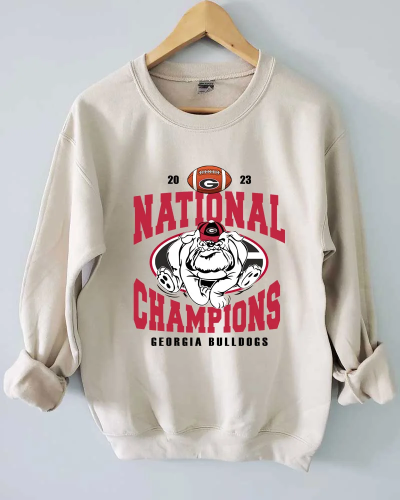 Georgia Bulldogs National Champions Graphic Sweatshirt