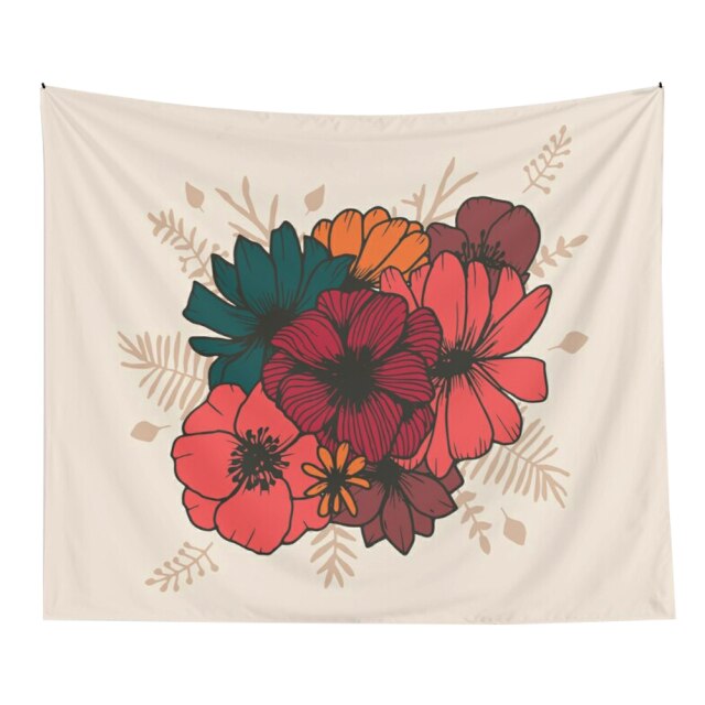 

Wall Tapestry - Flower-150*130cm, 501 Original