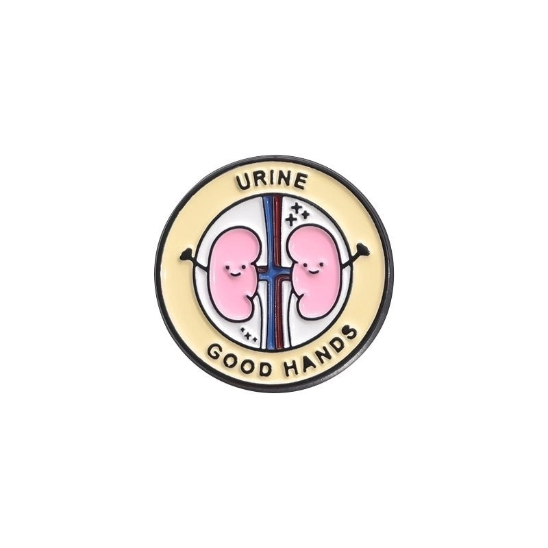 Cute Minimalist Pin Cartoon Alloy Plating Unisex Brooches