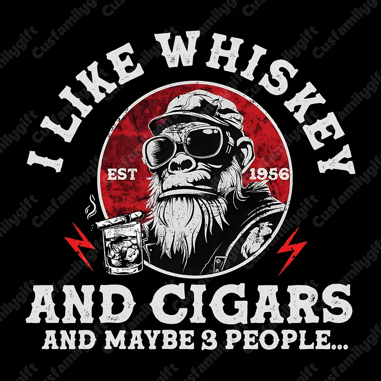 Boomer Customize T-shirt 100% Cotton, I Like Whiskey And Cigars Sweatshirt, Custom Year Of Birth Hoodie