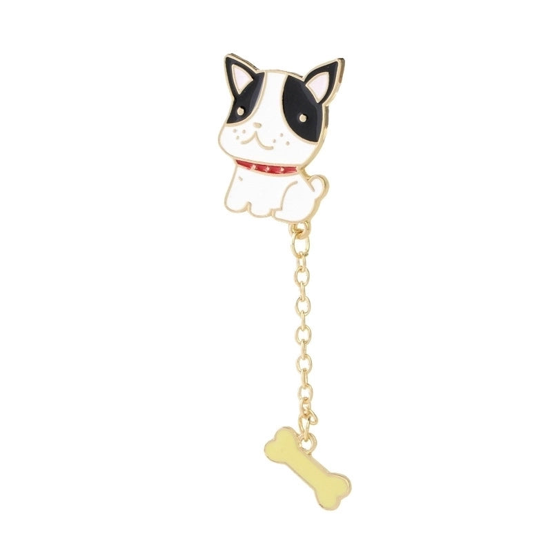 Cute Bear Panda Cat Alloy Women’s Brooches