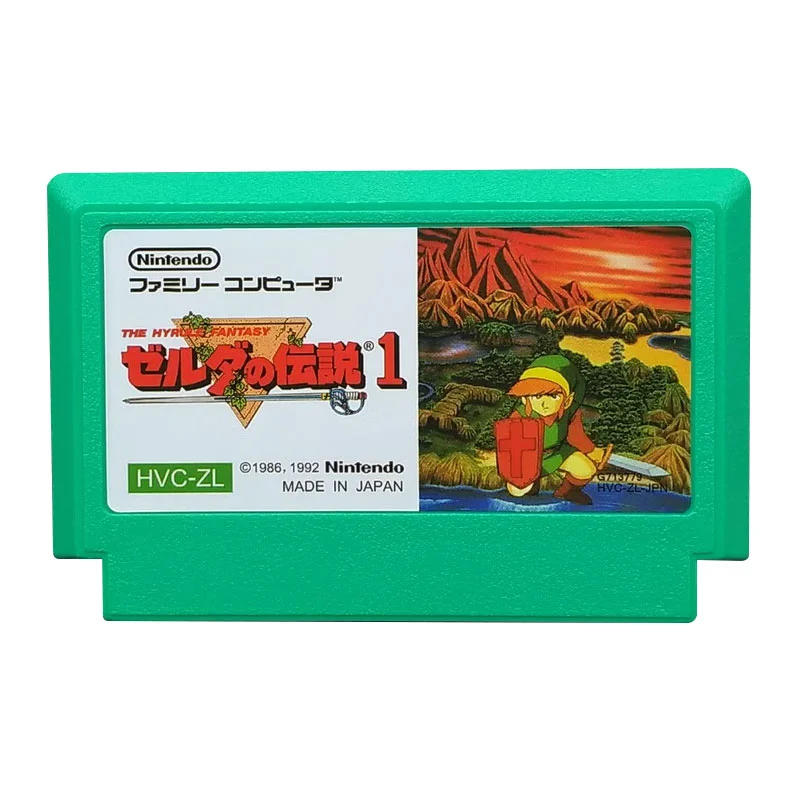 8 Bit Game Cartridge For 60 Pin FC Famicom Game Console Japanese version - 1