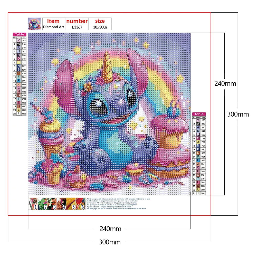 Diamond Painting - Full Round Drill - Donut Stitch(Canvas|30*30cm)