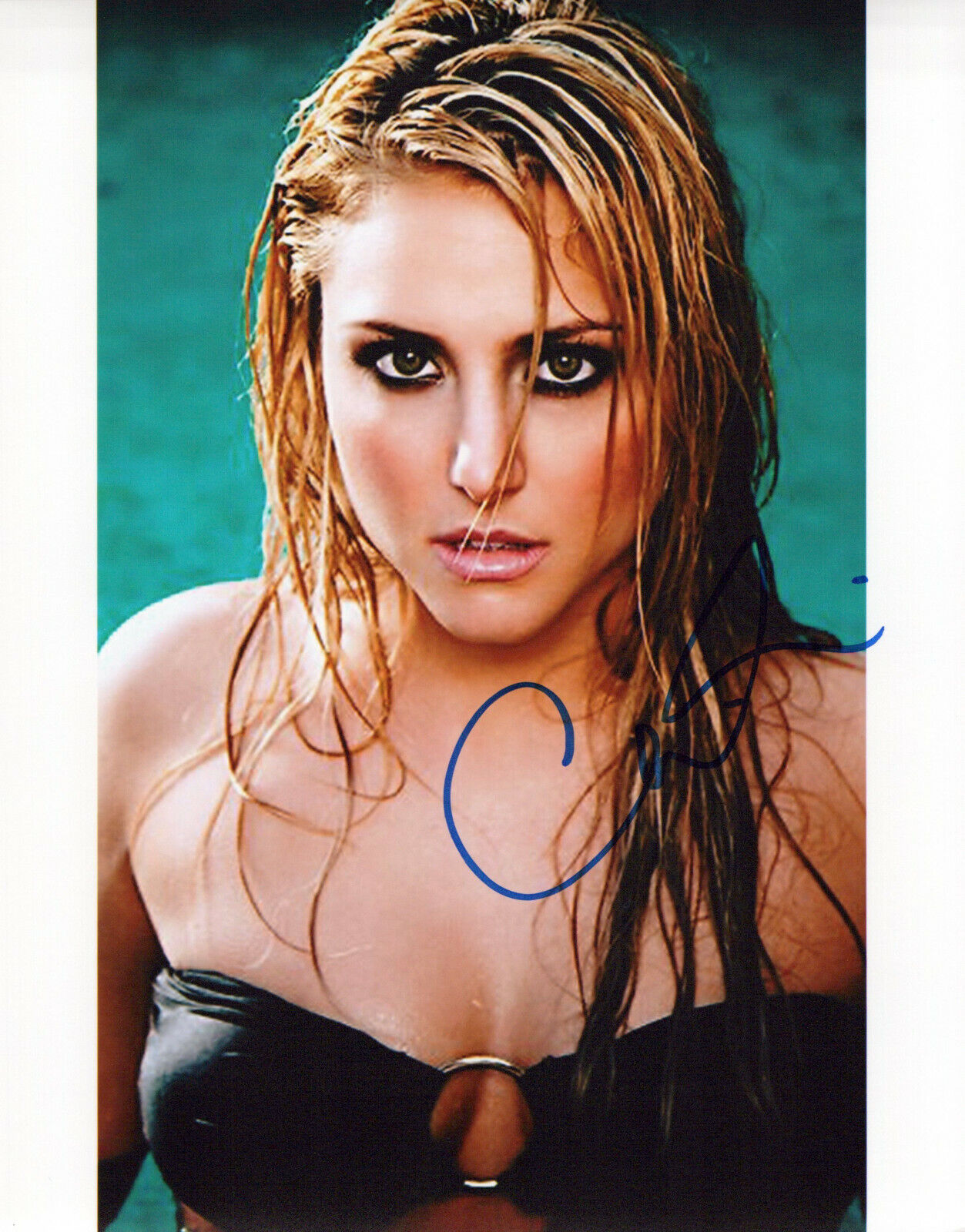 Cassie Scerbo glamour shot autographed Photo Poster painting signed 8x10 #3