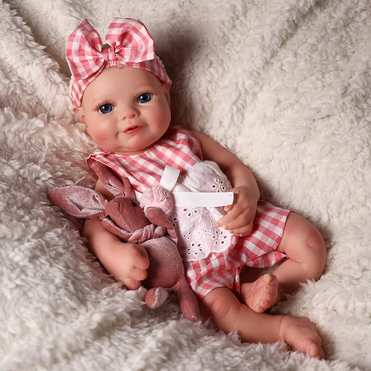 Babeside 16" Full Silicone Baby Girl Doll Hedda